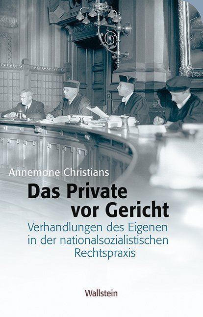 Cover: 9783835336889 | Das Private vor Gericht | Annemone Christians | Buch | 2020