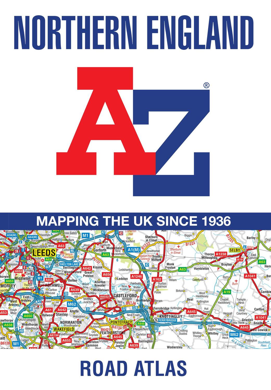 Cover: 9780008532192 | Northern England A-Z Road Atlas | A-Z Maps | Taschenbuch | Englisch
