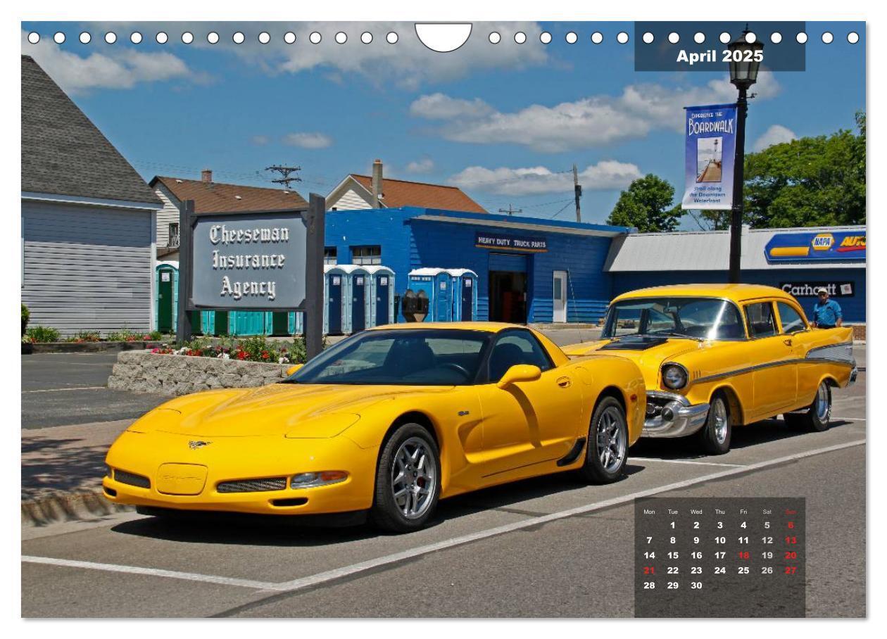 Bild: 9781325977161 | US Classic Cars (Wall Calendar 2025 DIN A4 landscape), CALVENDO 12...