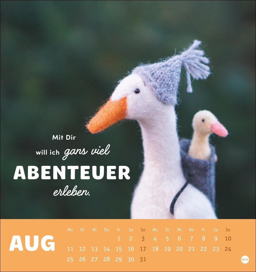 Bild: 9783756408559 | Woodlanders: Für immer Freunde Postkartenkalender 2025 | Kalender