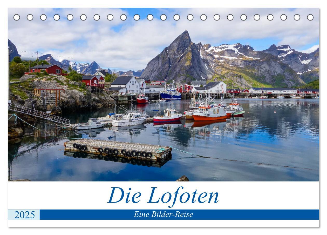 Cover: 9783435411887 | Die Lofoten - Eine Bilder-Reise (Tischkalender 2025 DIN A5 quer),...