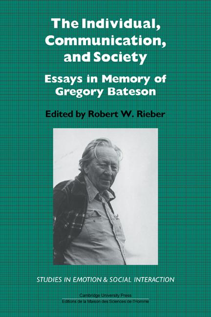 Cover: 9780521134170 | The Individual, Communication, and Society | Robert W. Rieber (u. a.)