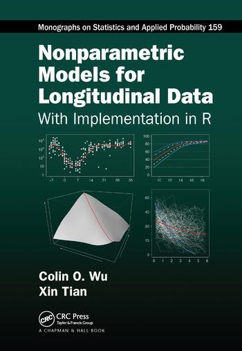 Cover: 9780367571665 | Nonparametric Models for Longitudinal Data | With Implementation in R