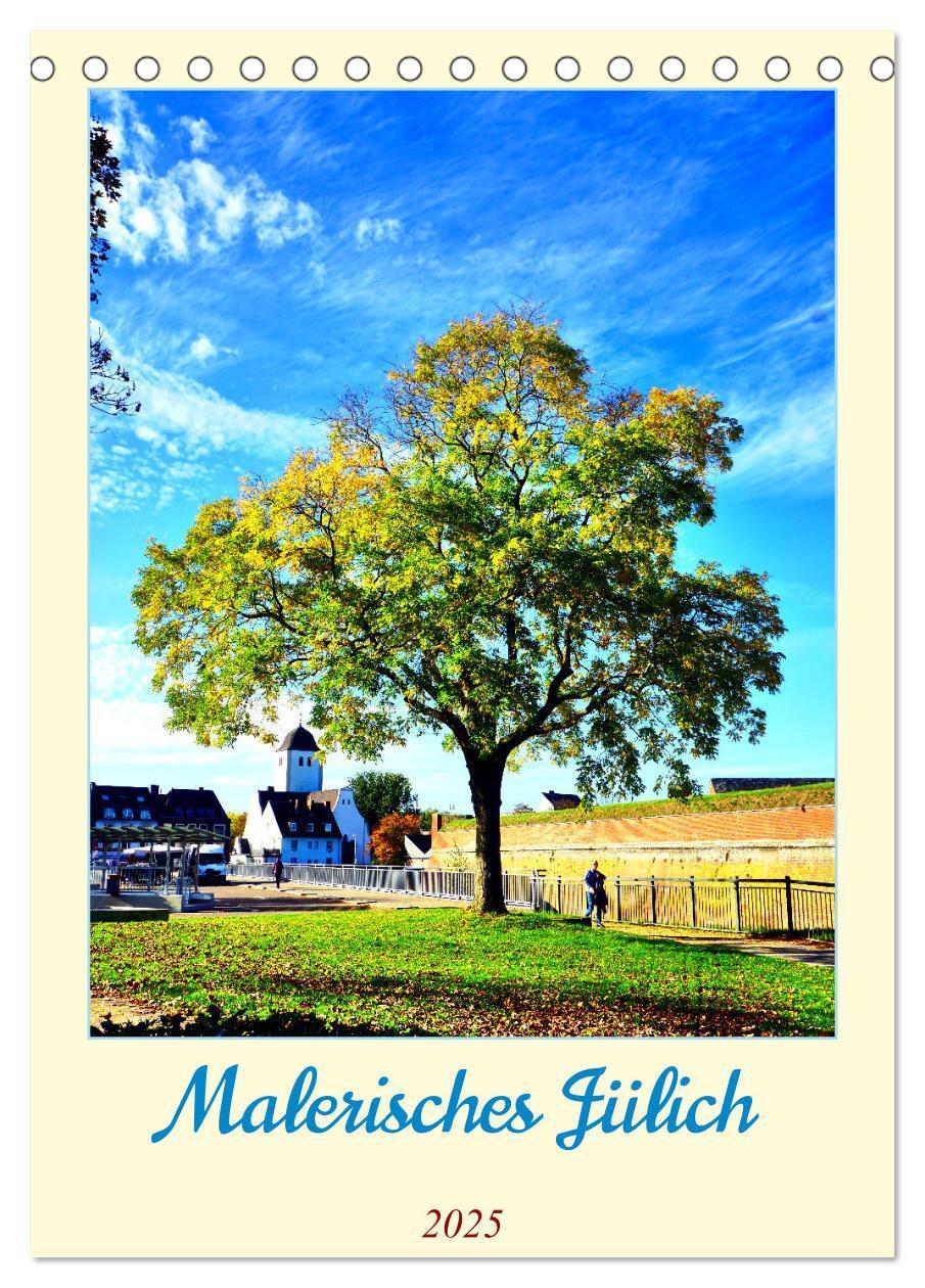 Cover: 9783457230114 | Malerisches Jülich (Tischkalender 2025 DIN A5 hoch), CALVENDO...