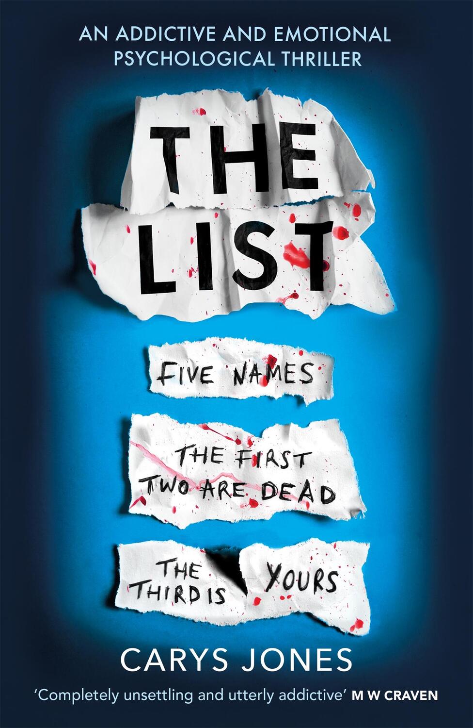 Cover: 9781409195986 | The List | Carys Jones | Taschenbuch | Kartoniert / Broschiert | 2020