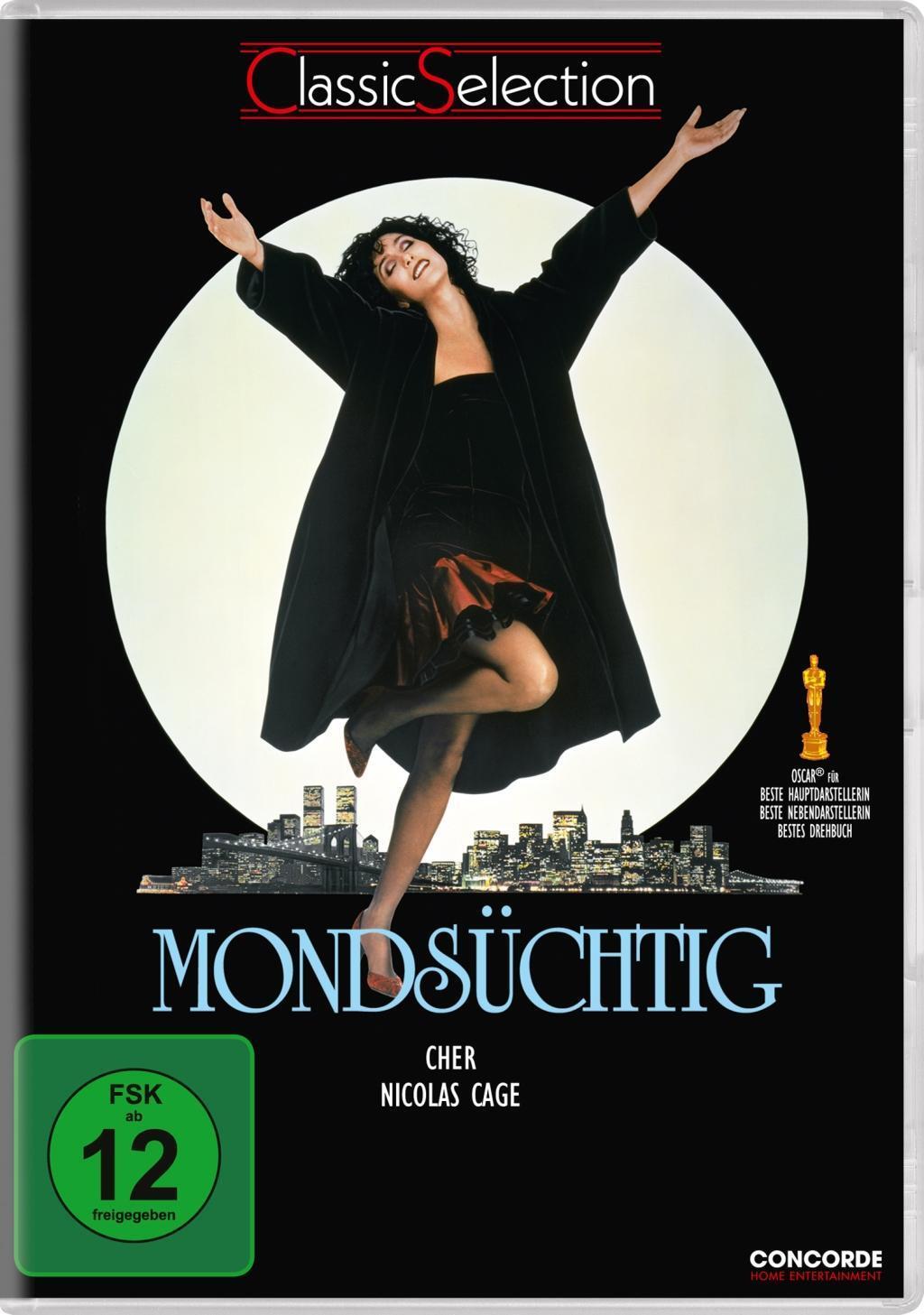 Cover: 4010324203687 | Mondsüchtig | DVD | 1x DVD-9 | Deutsch | 1987 | Concorde Video