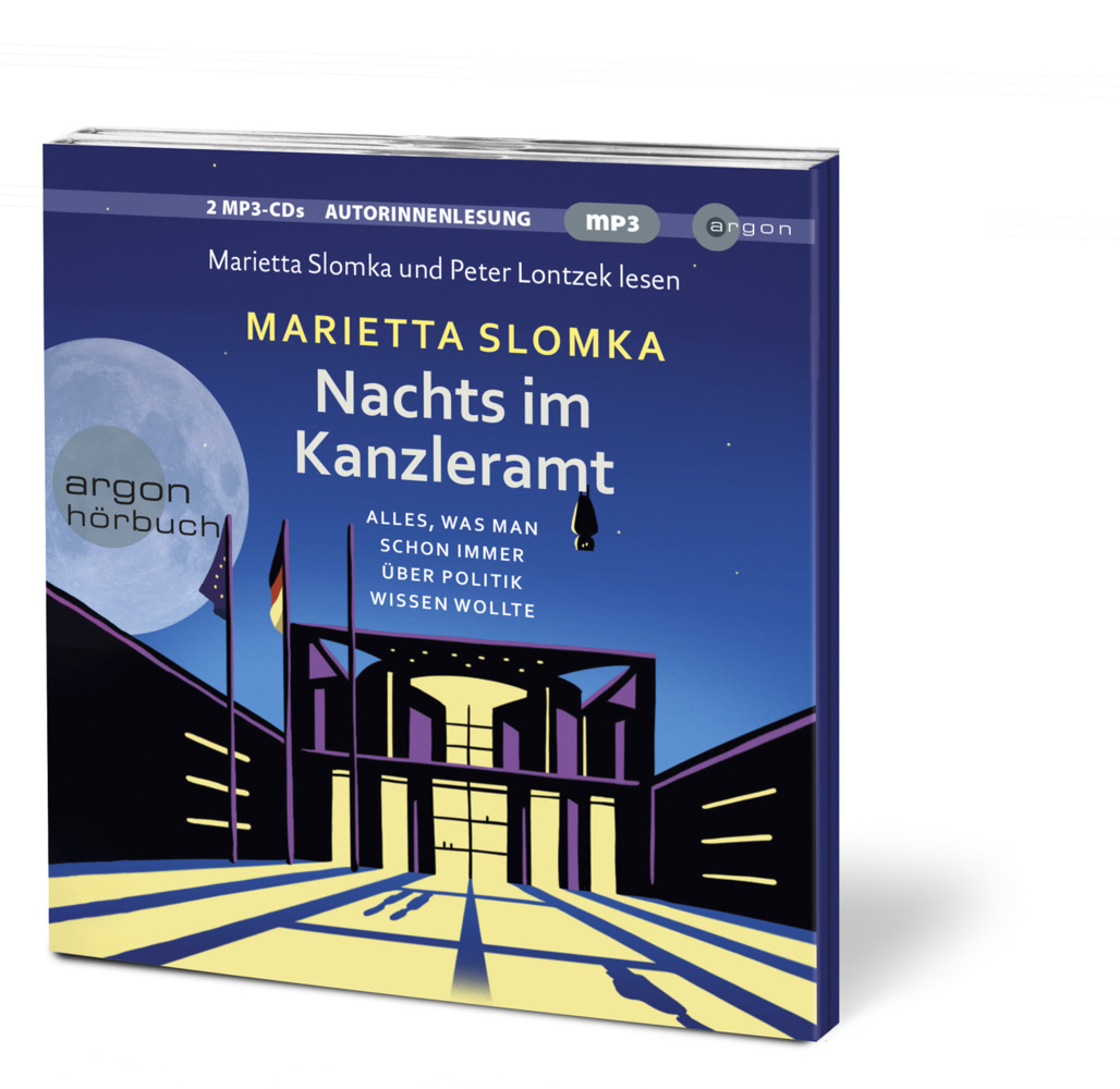Bild: 9783839819746 | Nachts im Kanzleramt, 2 Audio-CD, 2 MP3 | Marietta Slomka | Audio-CD