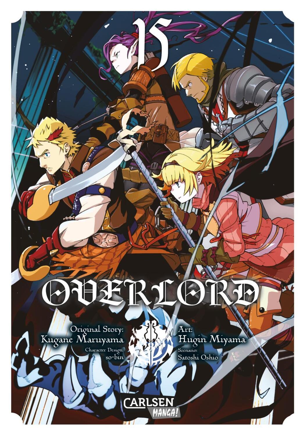 Cover: 9783551749987 | Overlord 15 | Der Isekai-Manga zum Animehit! | Hugin Miyama (u. a.)