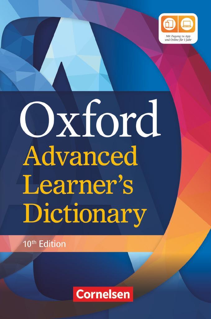 Cover: 9780194798525 | Oxford Advanced Learner's Dictionary B2-C2 (10th Edition) mit...