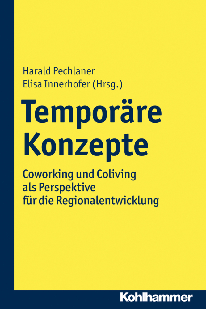 Cover: 9783170336704 | Temporäre Konzepte | Harald Pechlaner (u. a.) | Taschenbuch | 171 S.