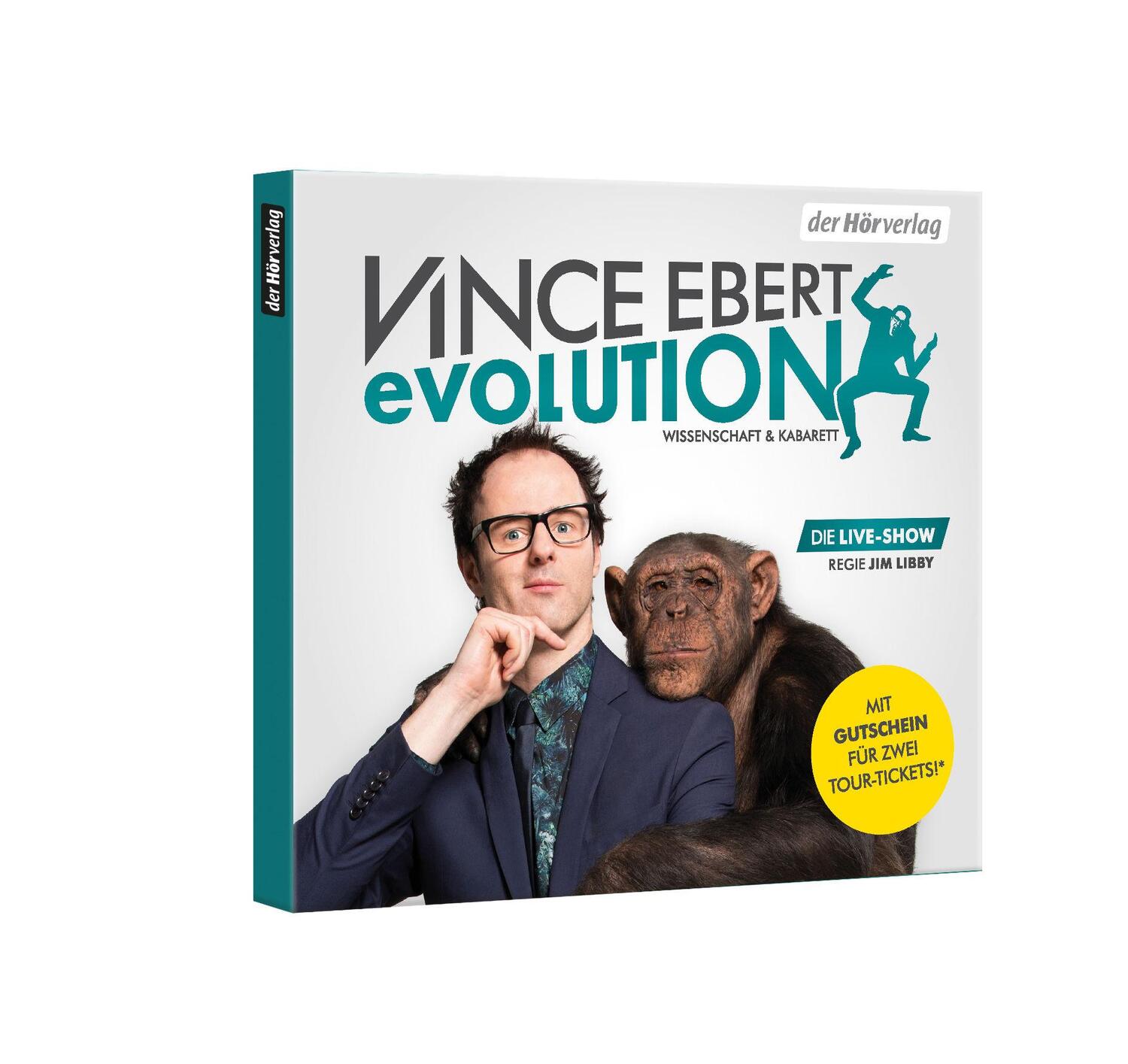 Bild: 9783844514636 | EVOLUTION | Vince Ebert | Audio-CD | 70 Min. | Deutsch | 2014