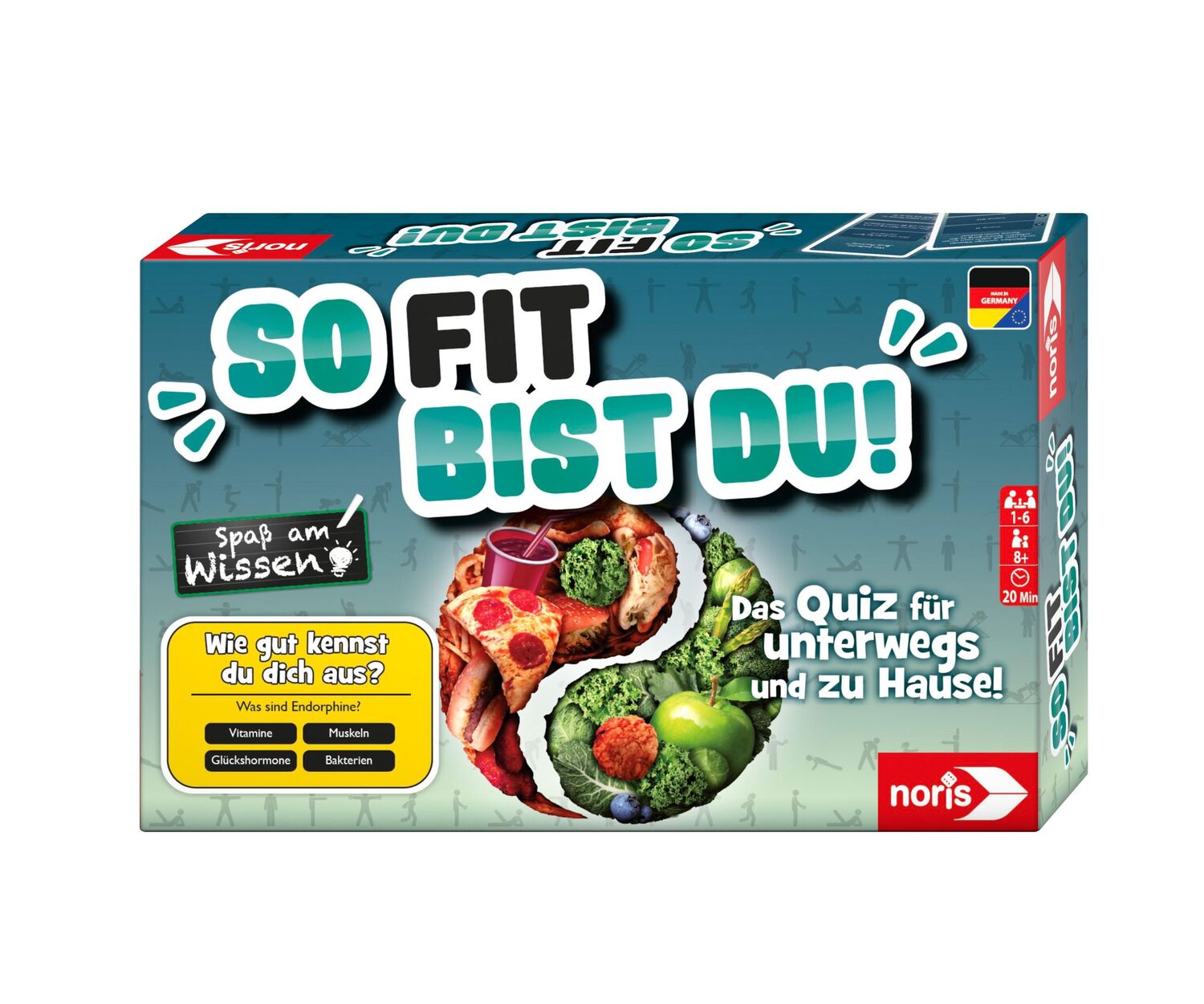 Cover: 4000826005483 | So fit bist du | Spiel | 606011619 | Deutsch | 2022 | NORIS