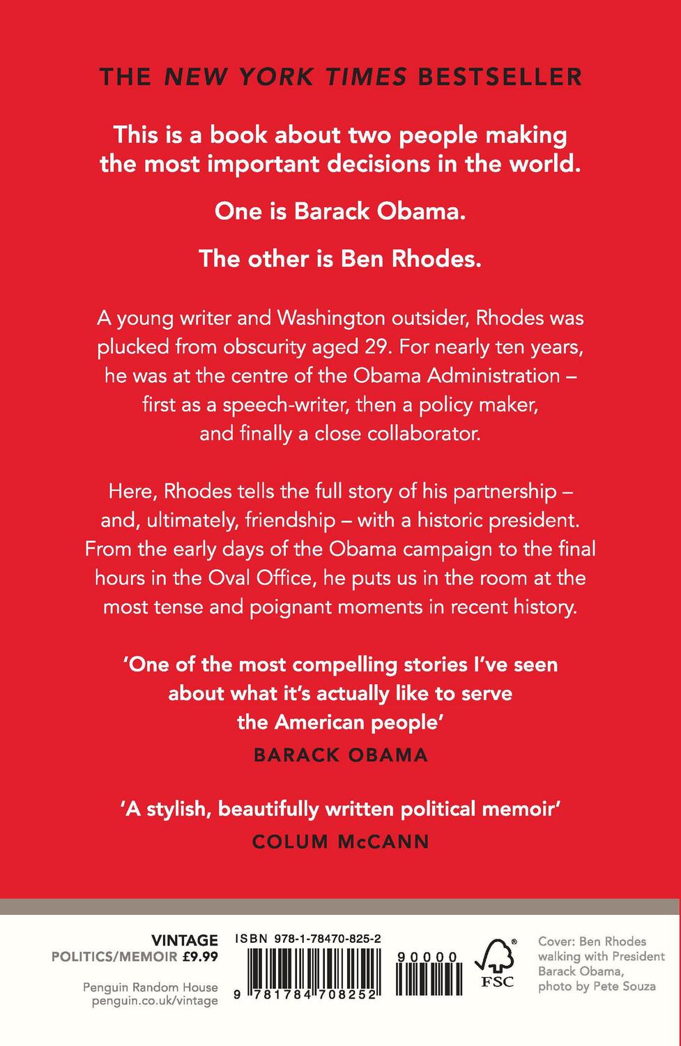 Rückseite: 9781784708252 | The World As It Is | Inside the Obama White House | Ben Rhodes | Buch