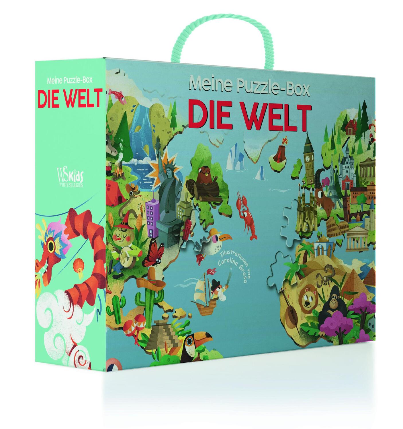 Cover: 9788863125924 | Die Welt. Meine Erste Puzzle Box | Carolina Grosa | Spiel | 36 S.