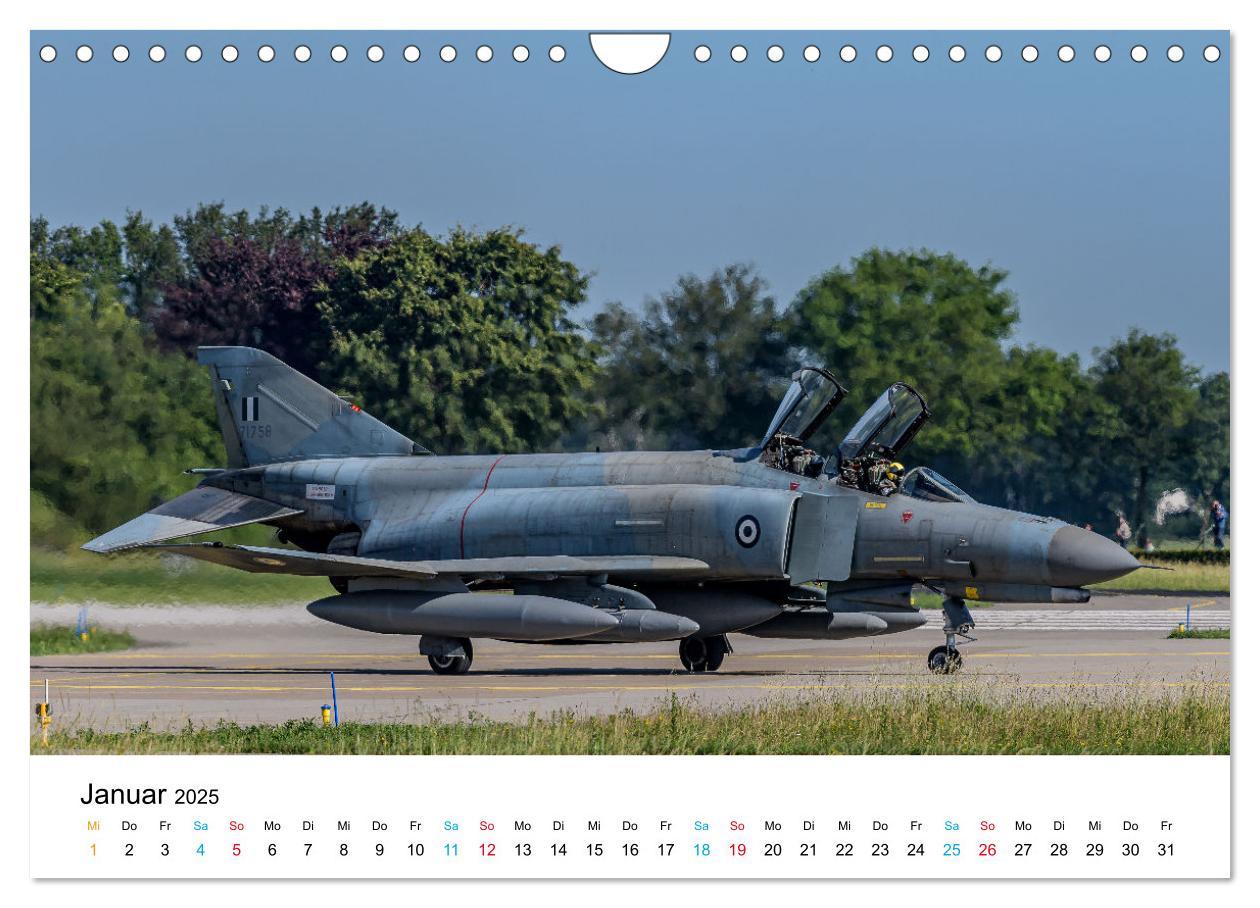 Bild: 9783435065592 | Die letzten McDonnell Douglas F-4 Phantom II (Wandkalender 2025 DIN...