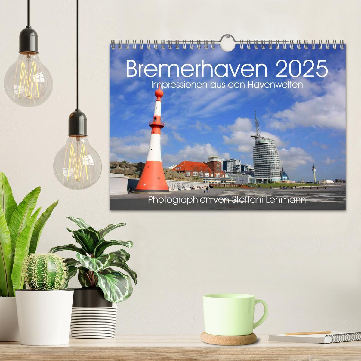 Bild: 9783435330744 | Bremerhaven 2025. Impressionen aus den Havenwelten (Wandkalender...