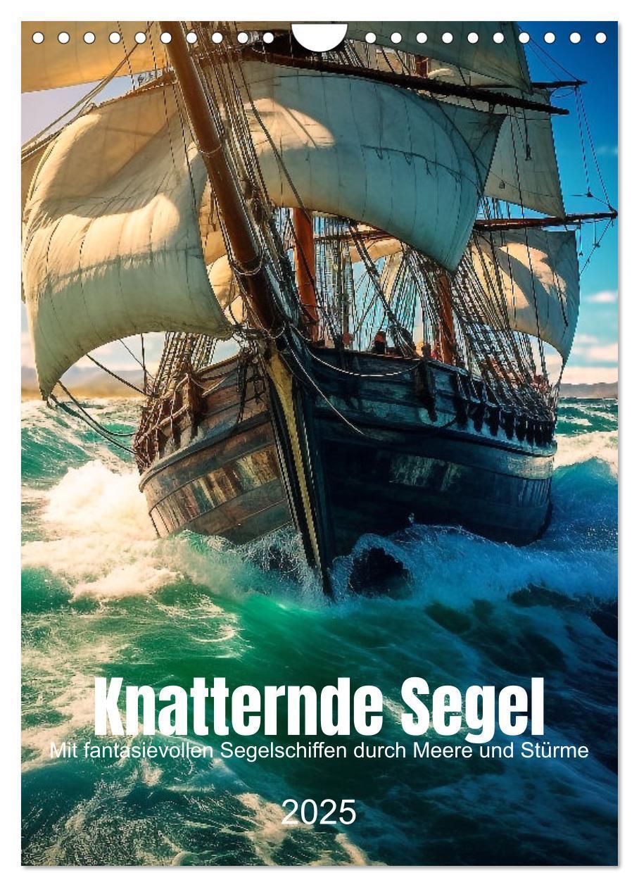 Cover: 9783435866823 | Knatternde Segel (Wandkalender 2025 DIN A4 hoch), CALVENDO...