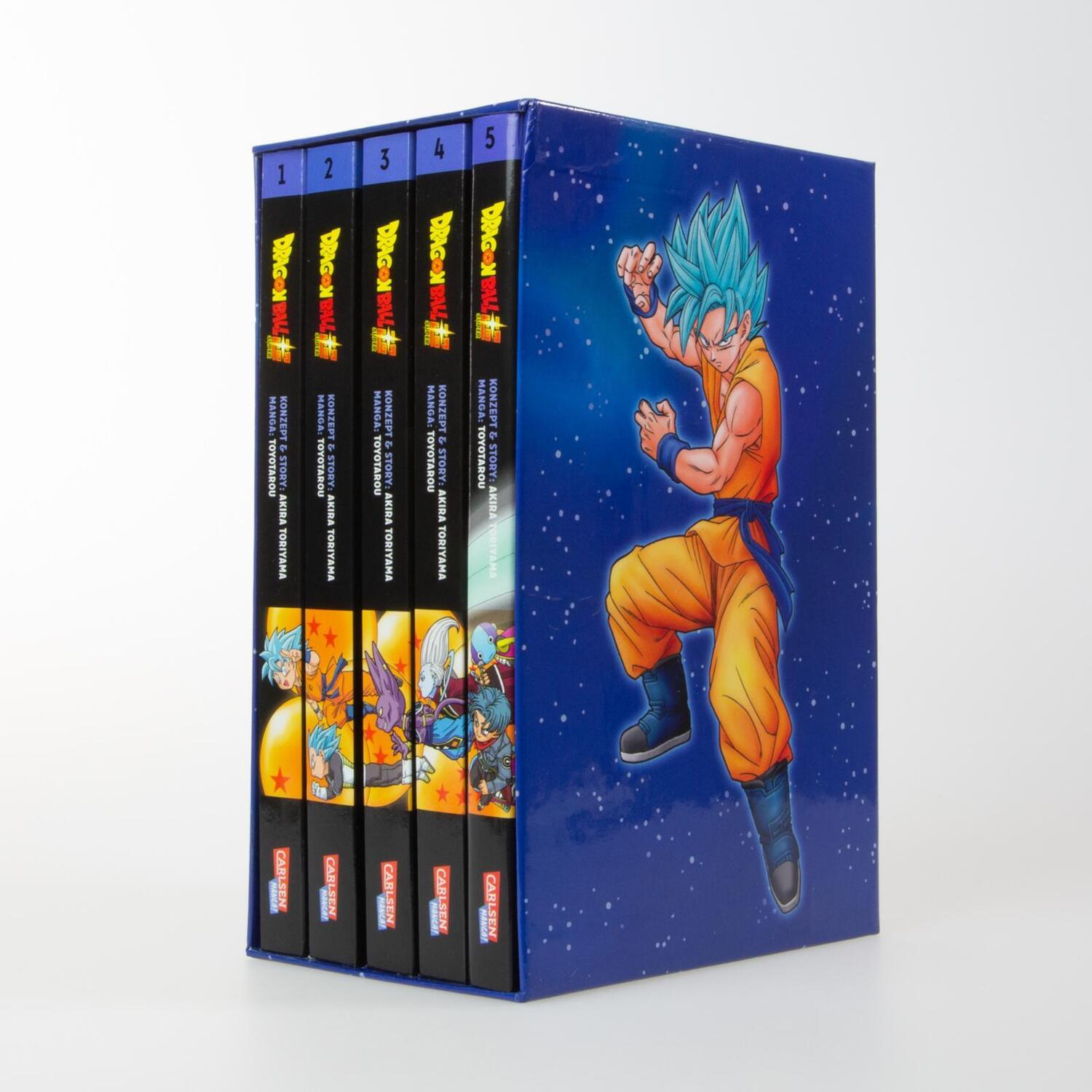 Bild: 9783551716996 | Dragon Ball Super Bände 1-5 im Sammelschuber mit Extra | Toriyama