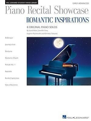 Cover: 9781423475750 | Piano Recital Showcase: Romantic Inspirations | 8 Original Piano Solos