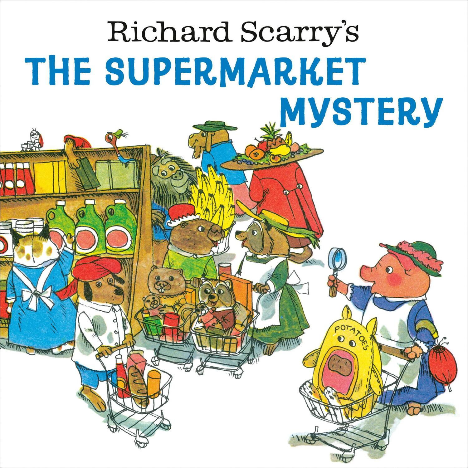 Cover: 9780593569719 | Richard Scarry's the Supermarket Mystery | Richard Scarry | Buch