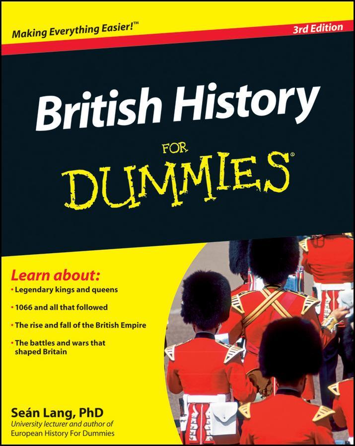 Cover: 9780470978191 | British History for Dummies | Sean Lang | Taschenbuch | For Dummies