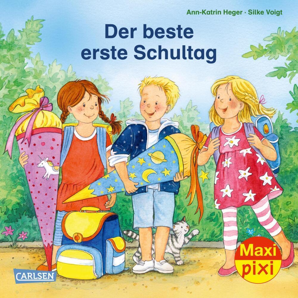 Cover: 9783551033079 | Maxi Pixi 395: Der beste erste Schultag | Ann-Katrin Heger | Buch