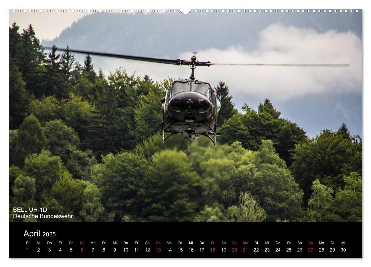 Bild: 9783435785605 | Hubschrauber im Einsatz (Wandkalender 2025 DIN A2 quer), CALVENDO...