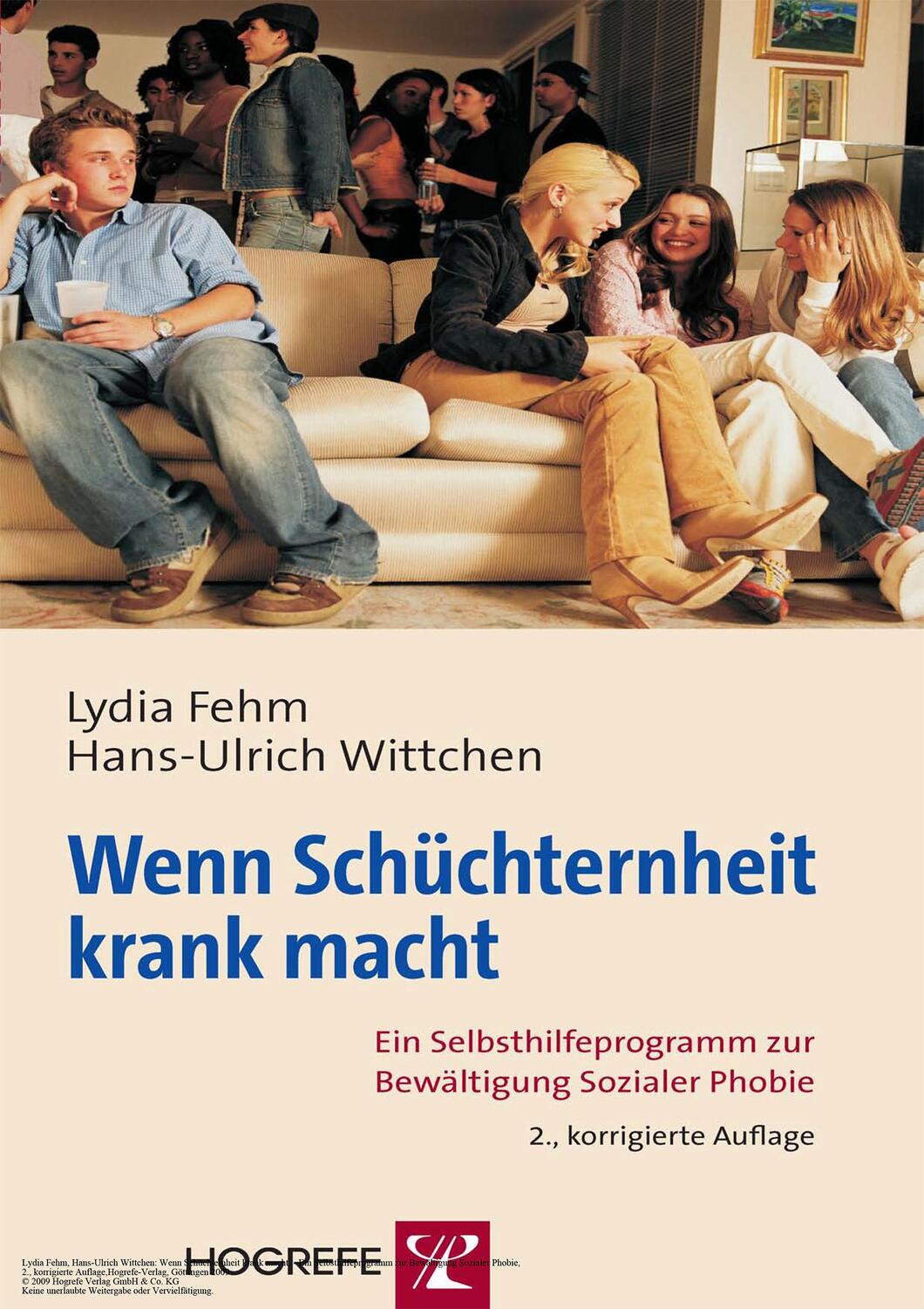 Cover: 9783801722371 | Wenn Schüchternheit krank macht | Lydia Fehm (u. a.) | Taschenbuch