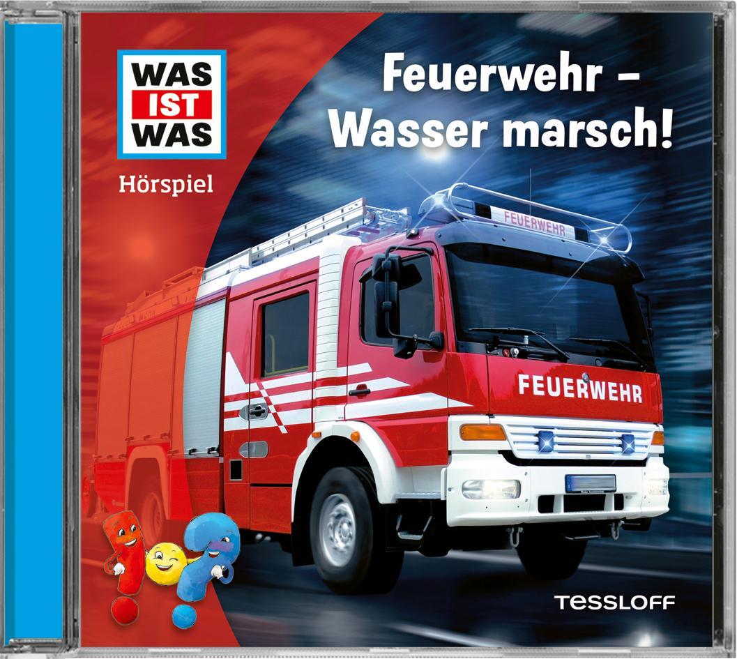 Cover: 9783788670184 | WAS IST WAS Hörspiel. Feuerwehr - Wasser marsch! | Disselhoff (u. a.)