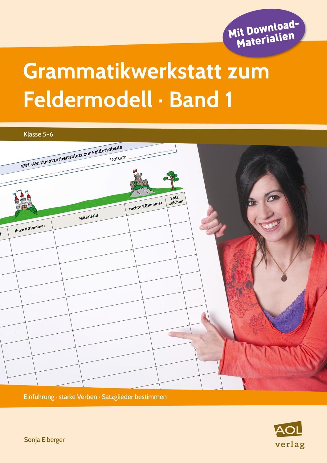 Cover: 9783403105886 | Grammatikwerkstatt zum Feldermodell (Sek) - Band 1 | Sonja Eiberger