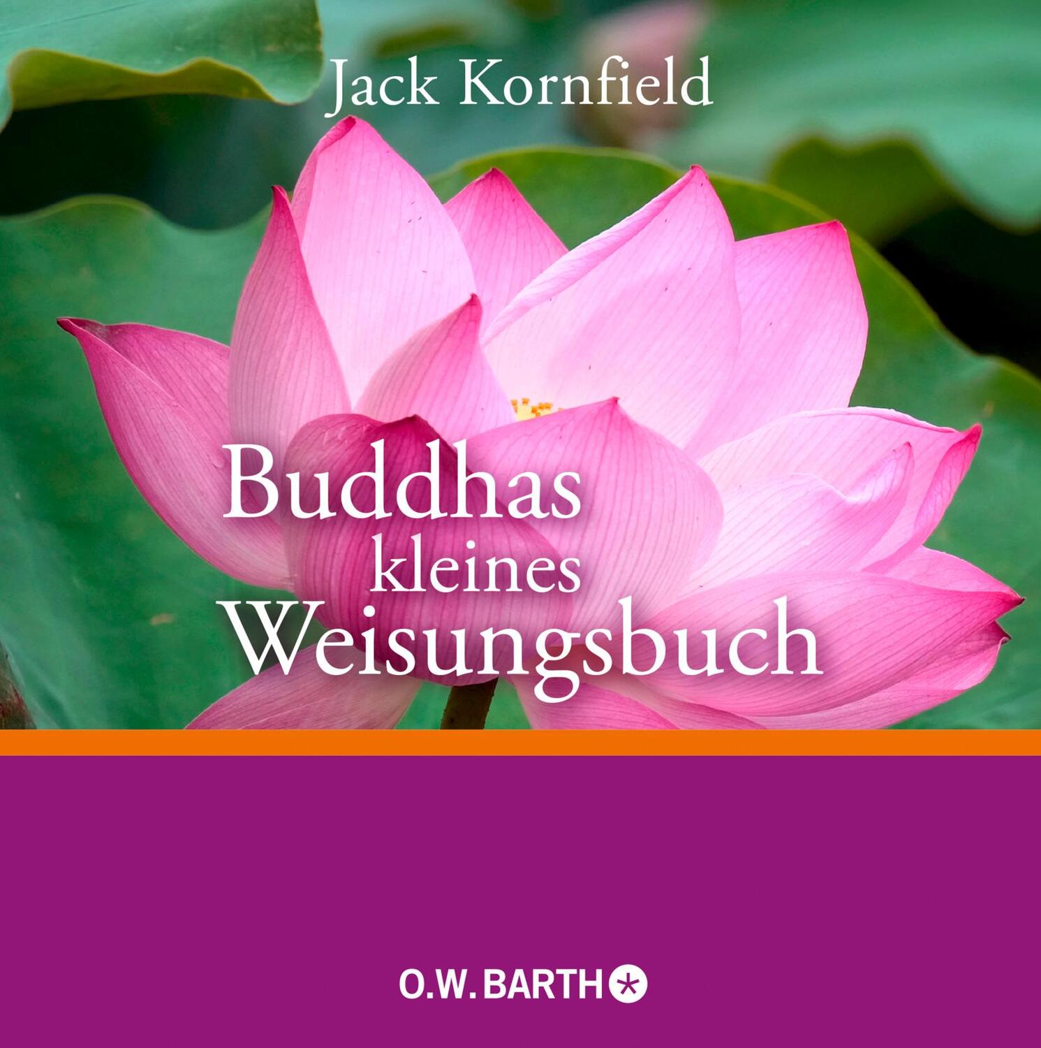 Cover: 9783426292457 | Buddhas kleines Weisungsbuch | Jack Kornfield | Taschenbuch | Deutsch
