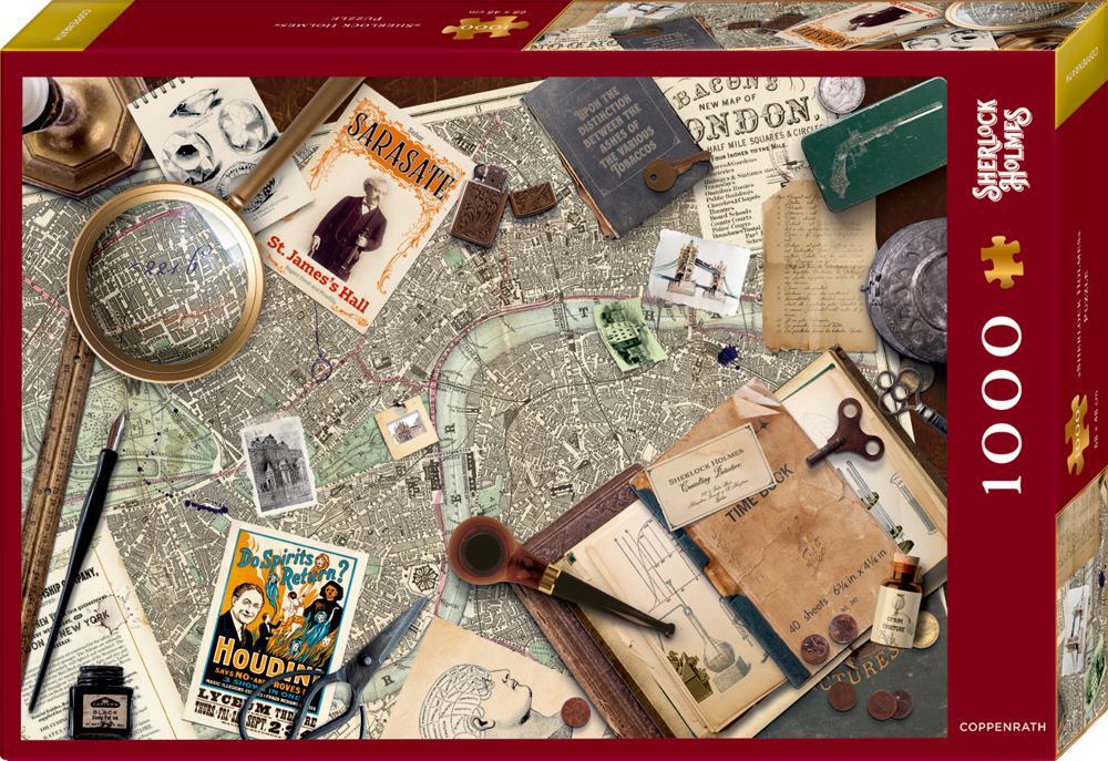 Cover: 4050003724683 | Boxpuzzle Sherlock Holmes (1000 Teile) | Spiel | Deutsch | 2021