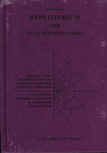 Cover: 9783446476028 | Repetitorium der Funktionentheorie | Steffen Timmann | Buch | 1998