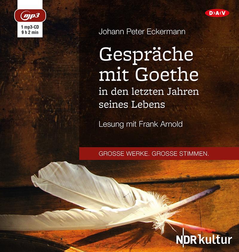 Cover: 9783862318513 | Gespräche mit Goethe in den letzten Jahren seines Lebens | Eckermann