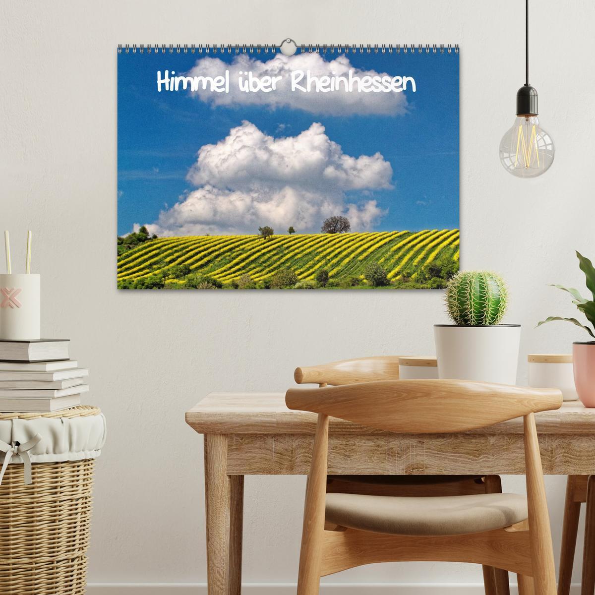 Bild: 9783435503674 | Himmel über Rheinhessen (Wandkalender 2025 DIN A3 quer), CALVENDO...