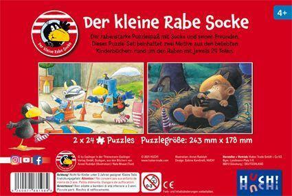 Bild: 4260071881984 | Der kleine Rabe Socke - Puzzle 1. 2 Puzzle mit 24 Teilen | Rudolph