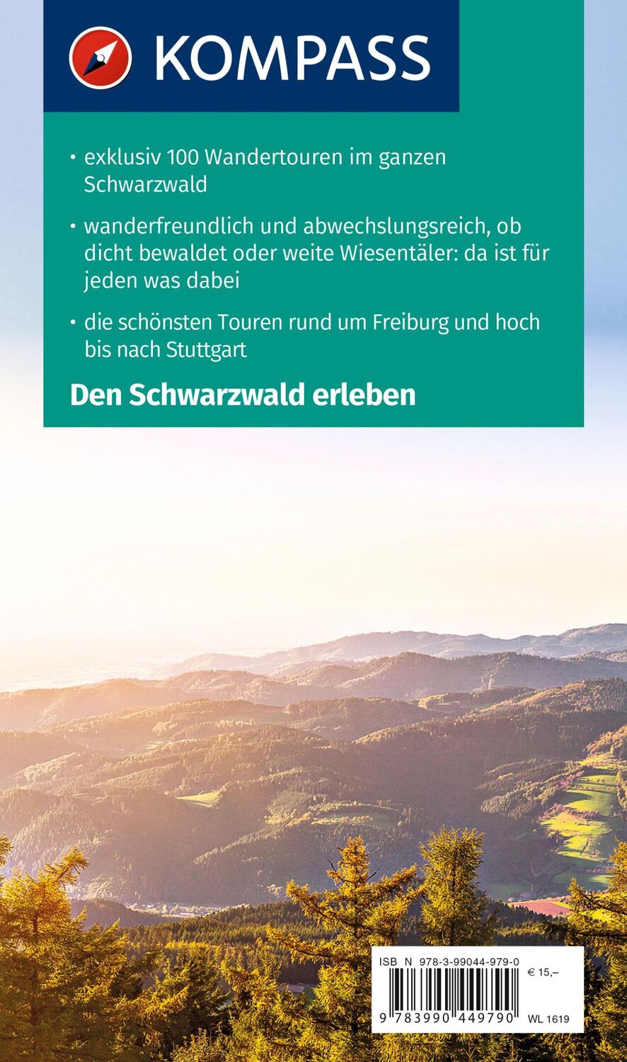 Rückseite: 9783990449790 | KOMPASS Wanderlust Schwarzwald | KOMPASS-Karten GmbH | Taschenbuch