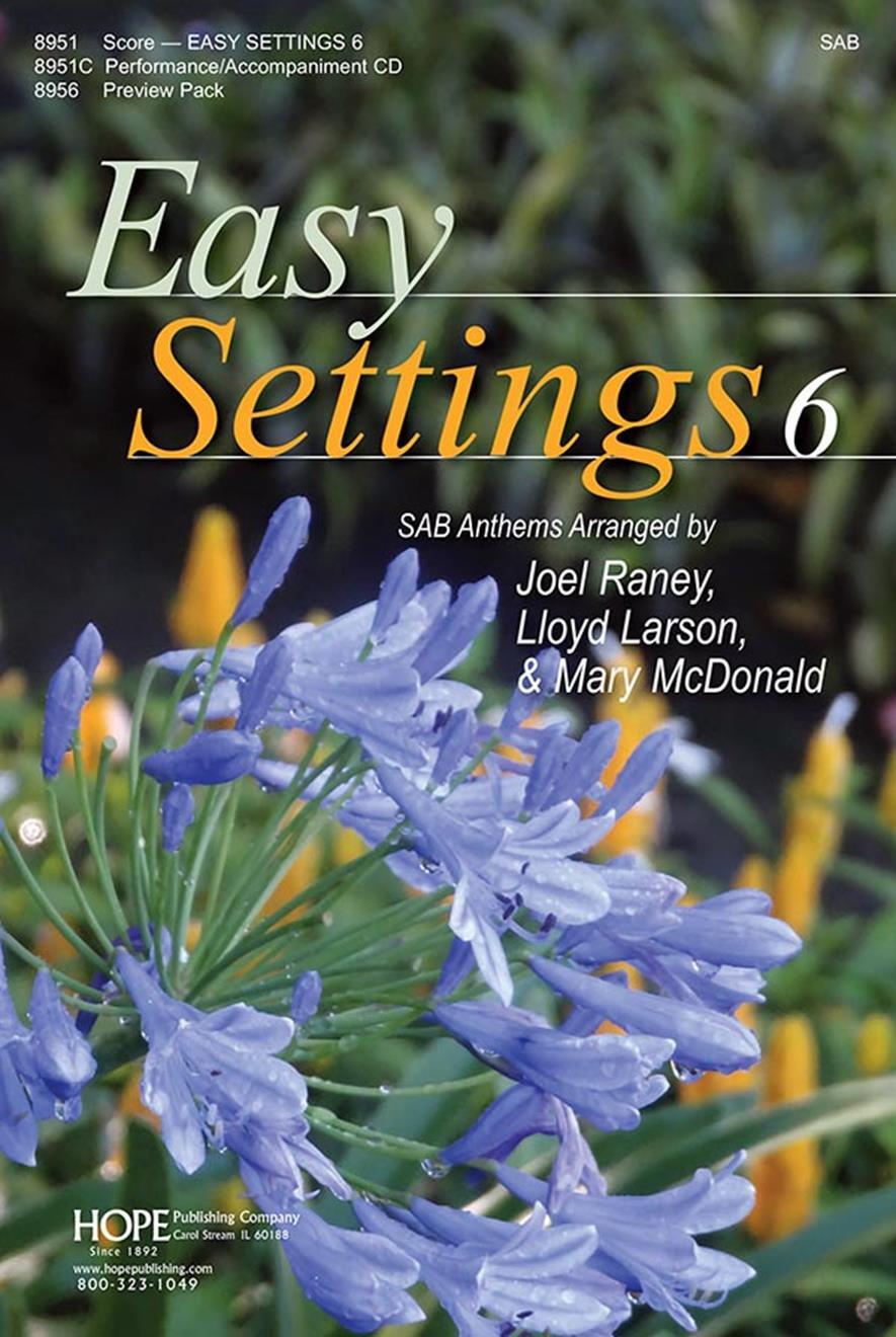 Cover: 763628189518 | Easy Settings 6 | Nystrom | Chorpartitur | Hope Publishing Company