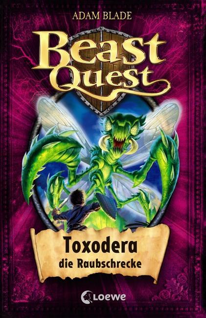 Cover: 9783785576441 | Beast Quest 30. Toxodera, die Raubschrecke | Band 30 | Adam Blade