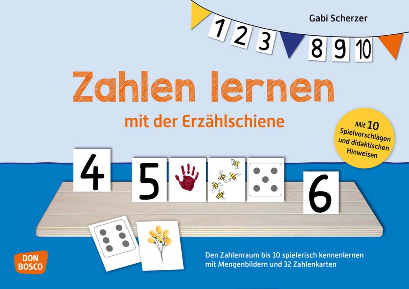 Cover: 9783769824643 | Zahlen lernen mit der Erzählschiene. | Gabi Scherzer | Bundle | 2020