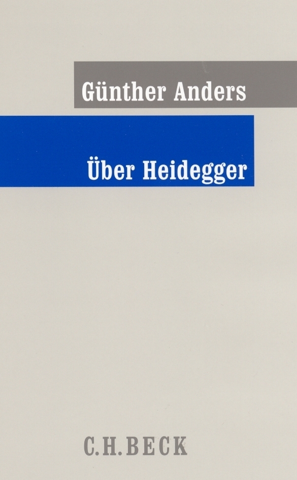 Cover: 9783406482595 | Über Heidegger | Günther Anders | Buch | 488 S. | Deutsch | 2001