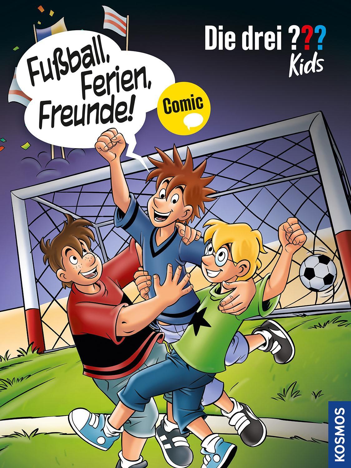 Cover: 9783440171387 | Die drei ??? Kids, Fußball, Ferien, Freunde! | Comic | Hector (u. a.)