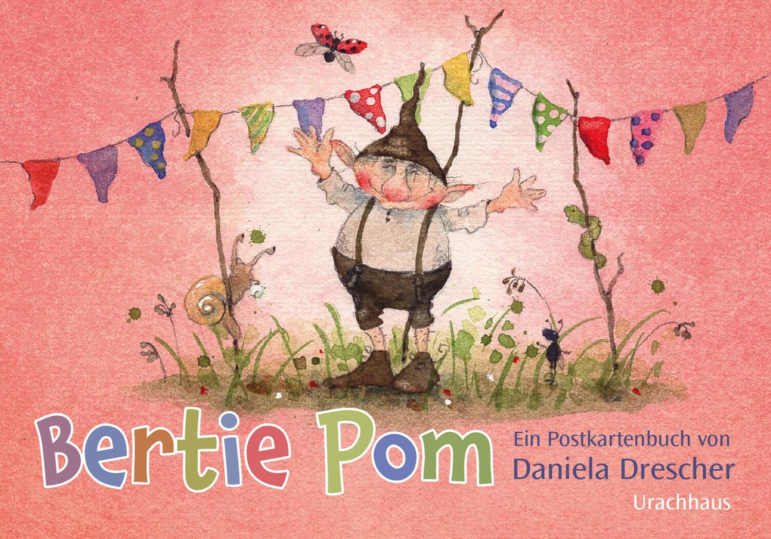 Cover: 9783825153489 | Postkartenbuch »Bertie Pom« | Daniela Drescher | Taschenbuch | 15 S.
