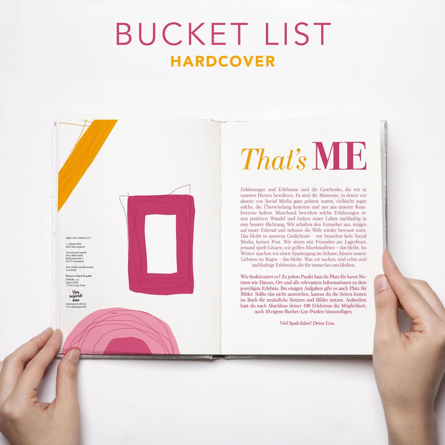 Bild: 9783989424173 | That's Me Bucket List Das ultimative Bucket List Buch für ein...