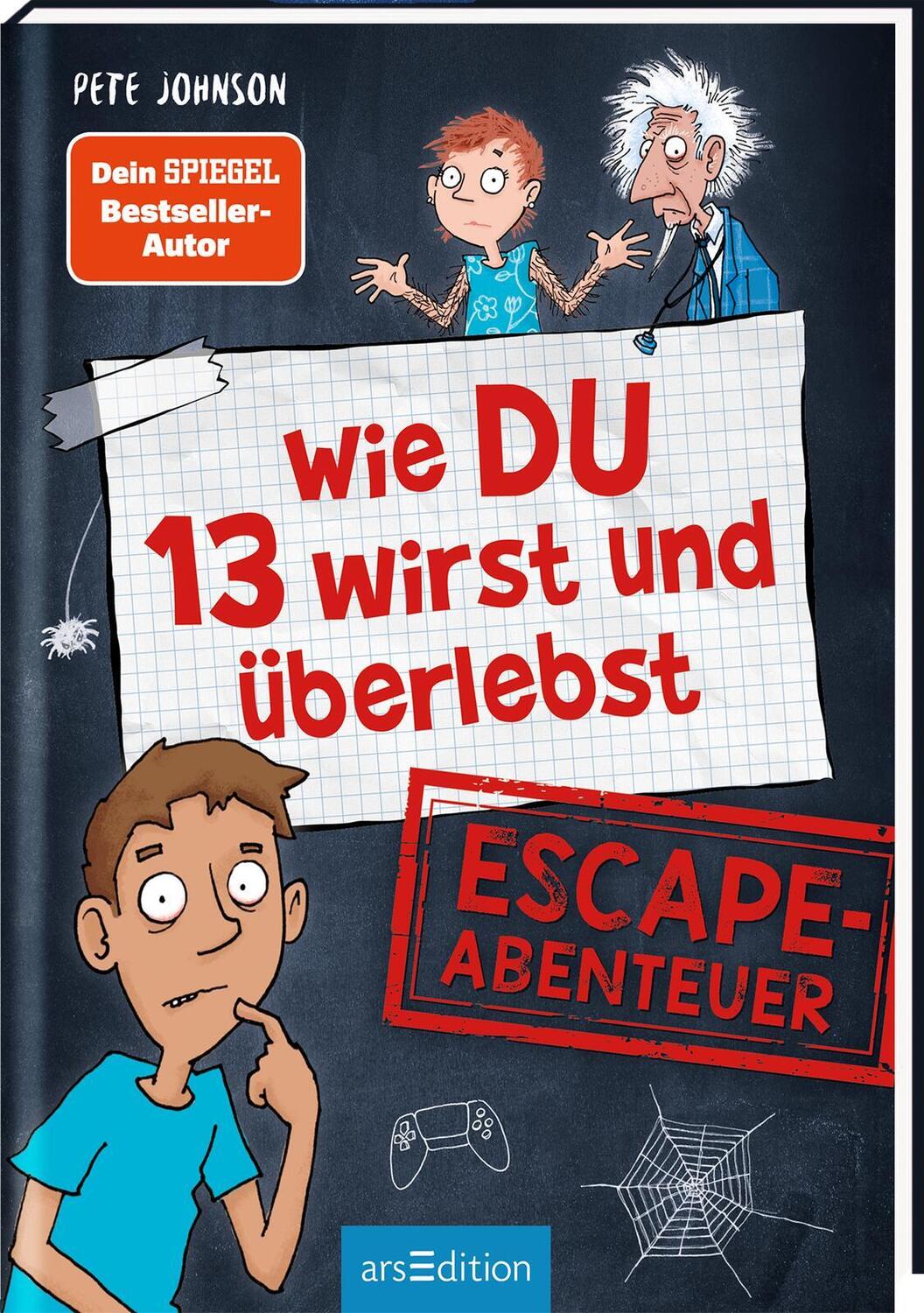 Cover: 9783845850276 | Wie DU 13 wirst und überlebst - Escape-Abenteuer | Johnson (u. a.)
