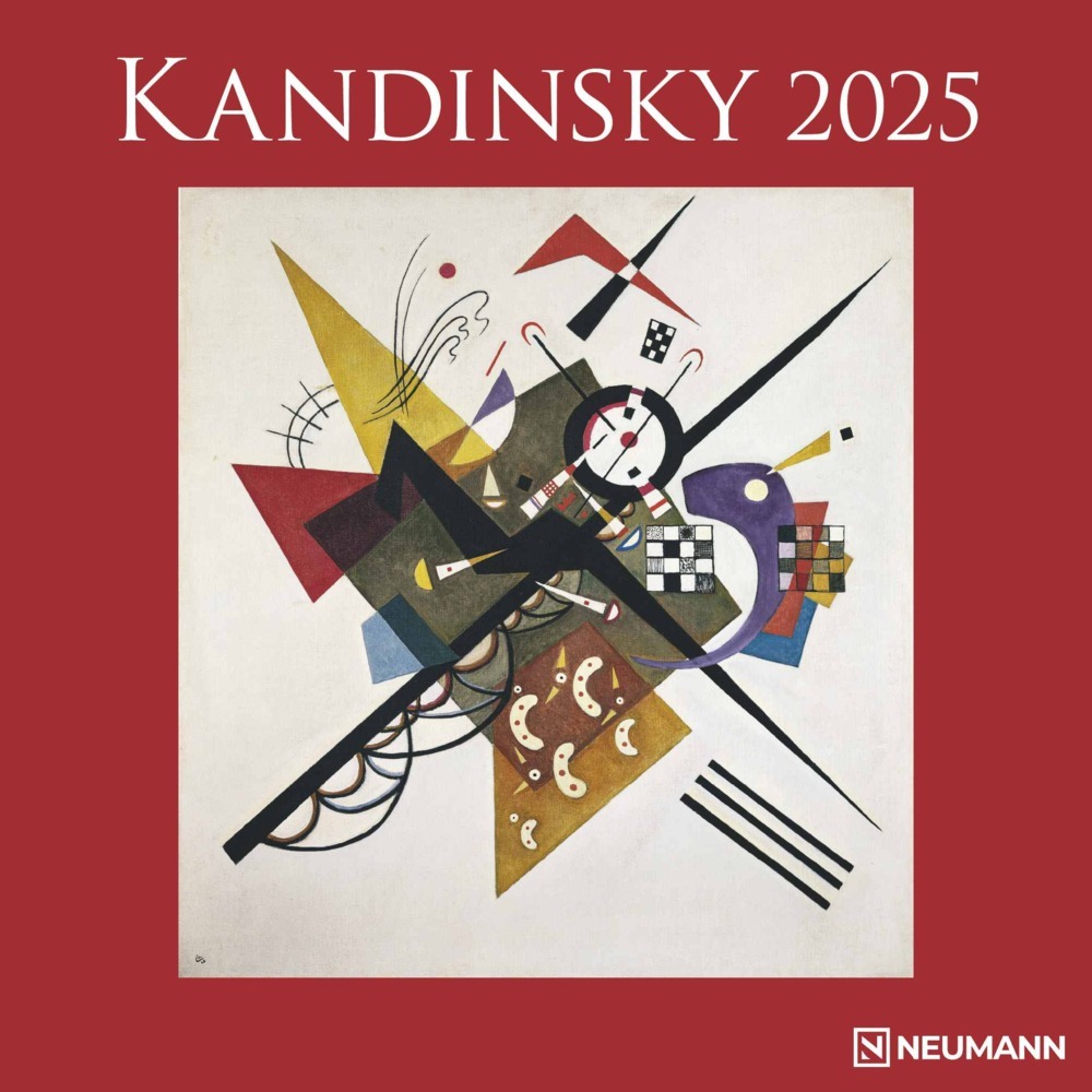 Cover: 4002725994097 | Kandinsky 2025 Broschürenkalender, 30x30cm, Wandkalender mit...