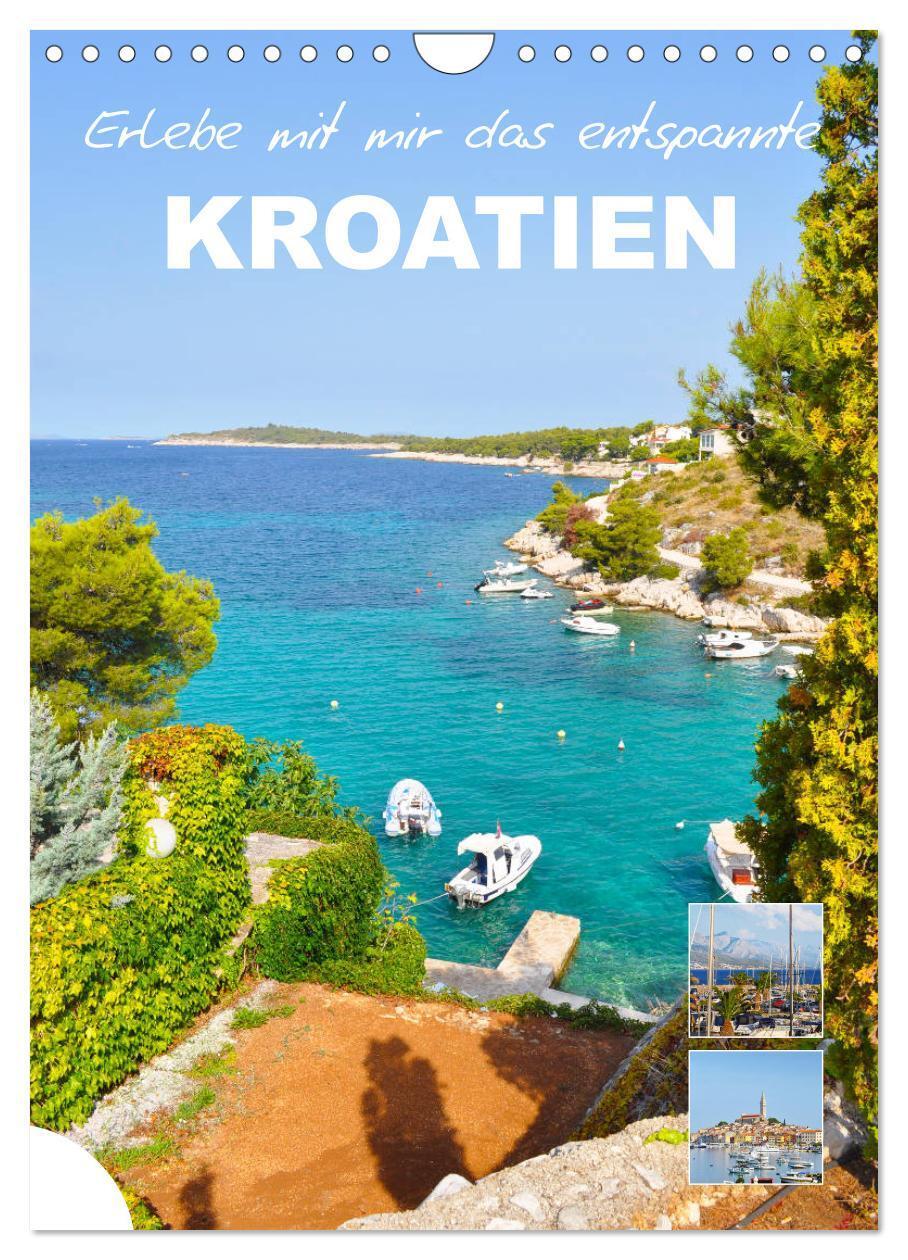 Cover: 9783675826946 | Erlebe mit mir das entspannte Kroatien (Wandkalender 2024 DIN A4...