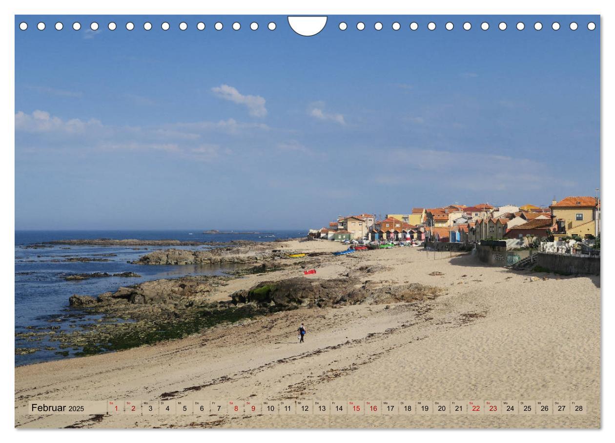 Bild: 9783435156702 | Von Porto nach Santiago de Compostela (Wandkalender 2025 DIN A4...