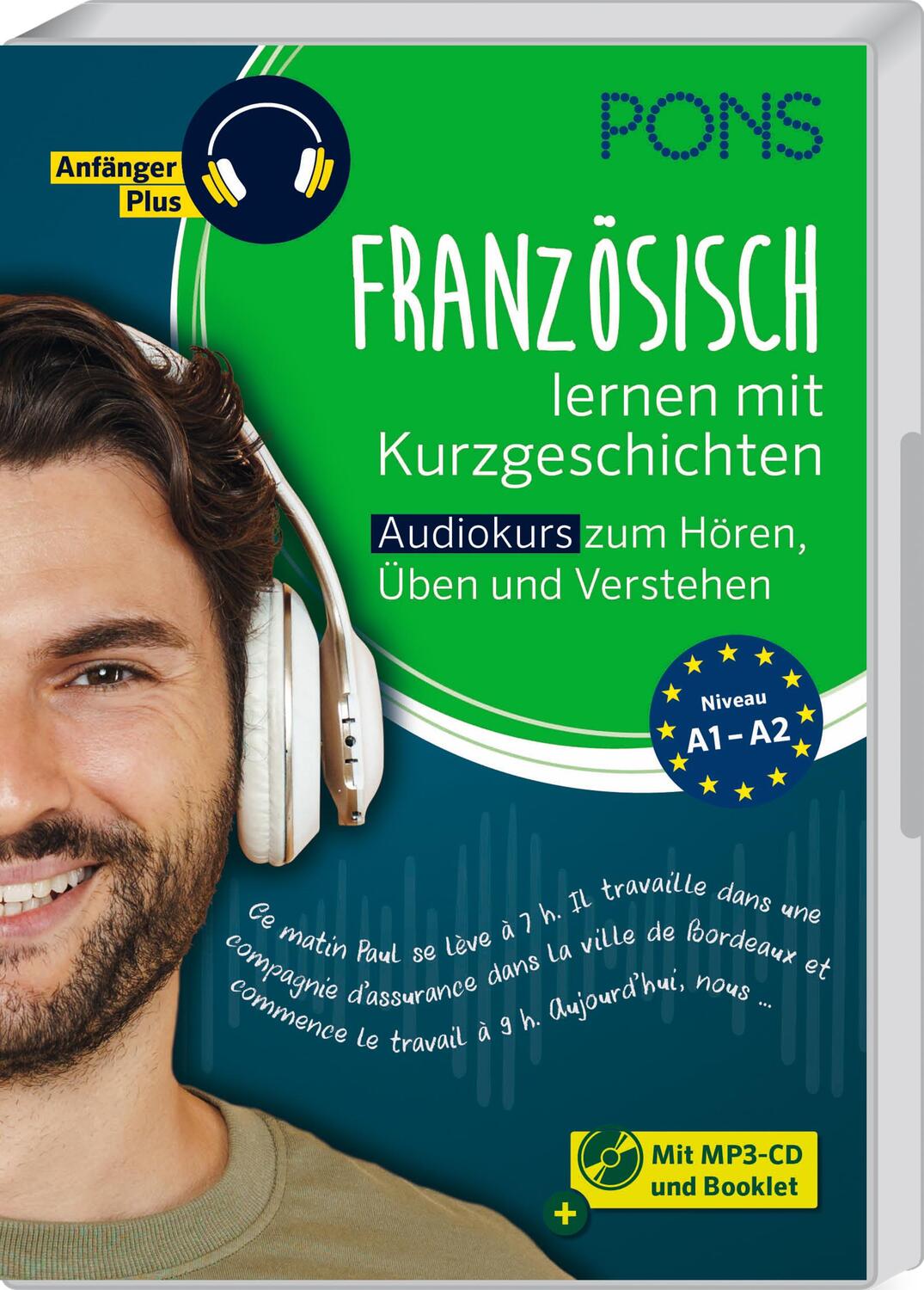 Cover: 9783125623828 | PONS Französisch lernen mit Kurzgeschichten | Audio-CD | 432 S. | 2022