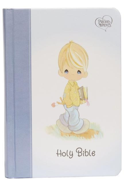 Cover: 9780785238638 | NKJV, Precious Moments Small Hands Bible, Hardcover, Blue, Comfort...